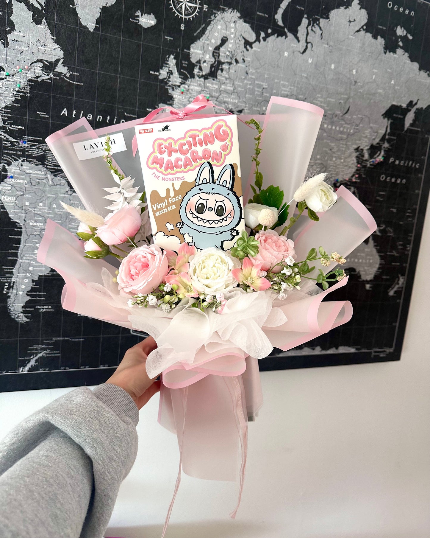 Labubu Blind Box Bouquet- Exciting Macaron