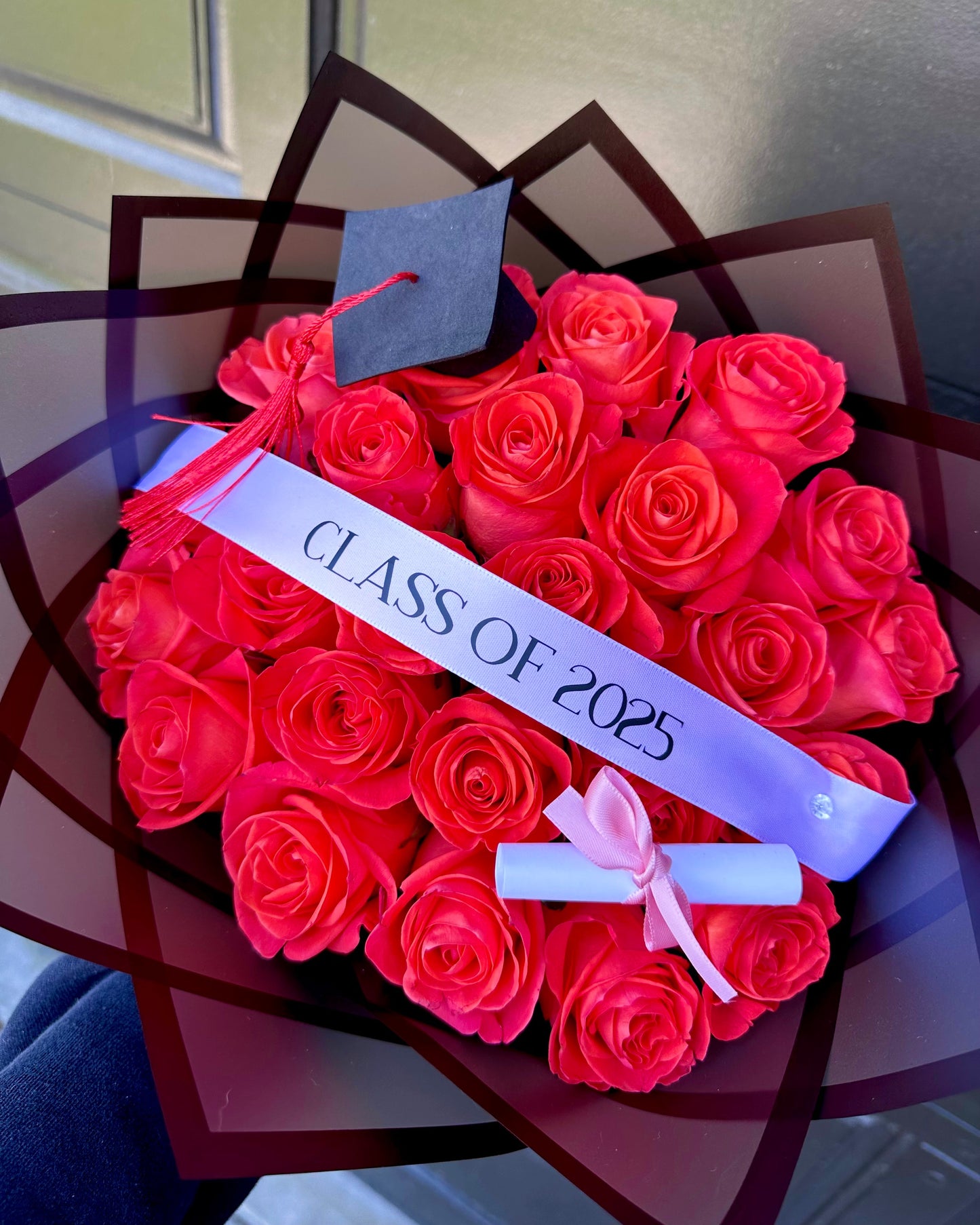 Graduation Rose Bouquet 🎓