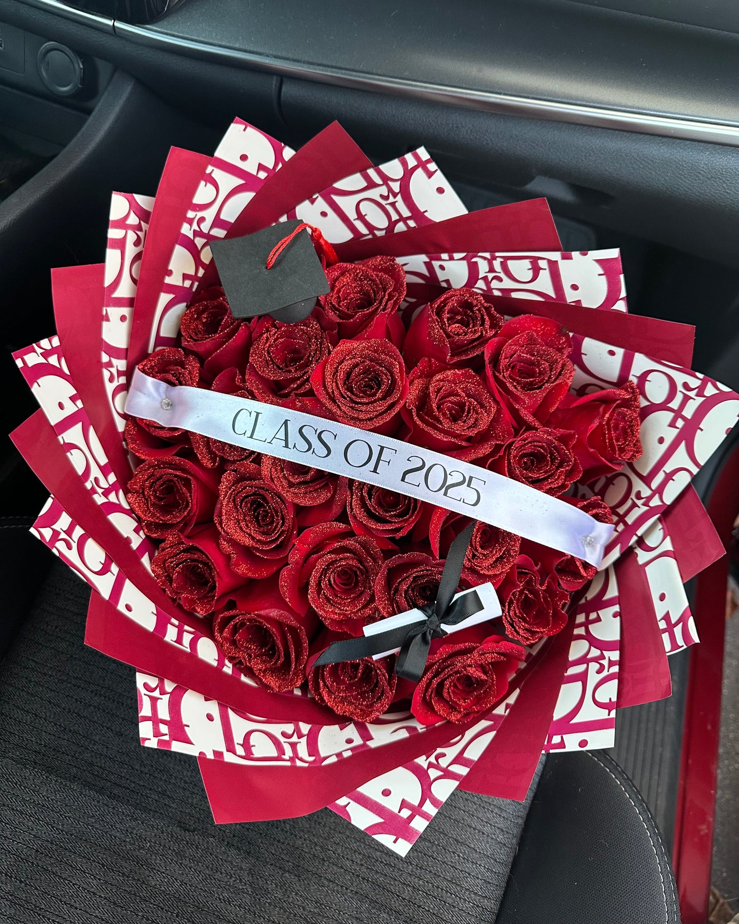 Signature Glitter Rose Bouquet