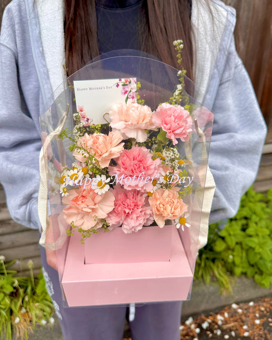 Sweet Carnation Bloom Box