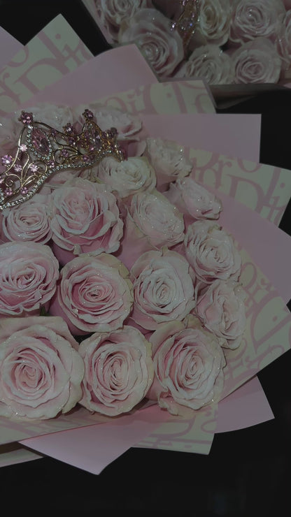 Signature Glitter Rose Bouquet